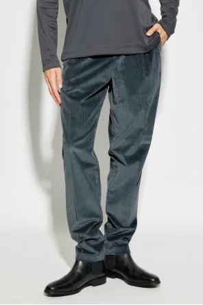 Corduroy Pleated Pants