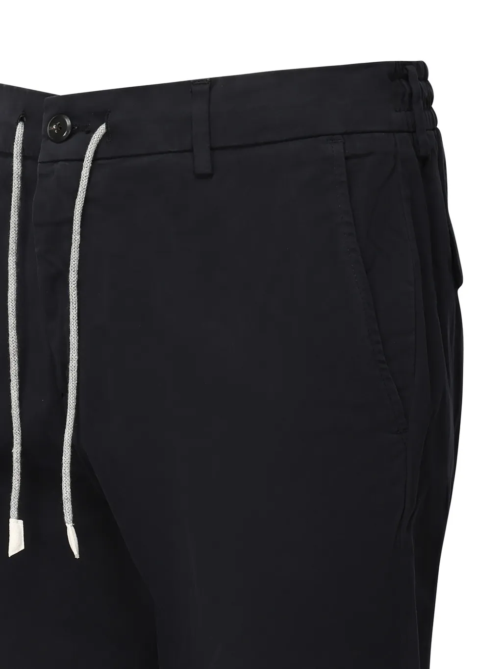 Stretch-Fit Cotton Pants