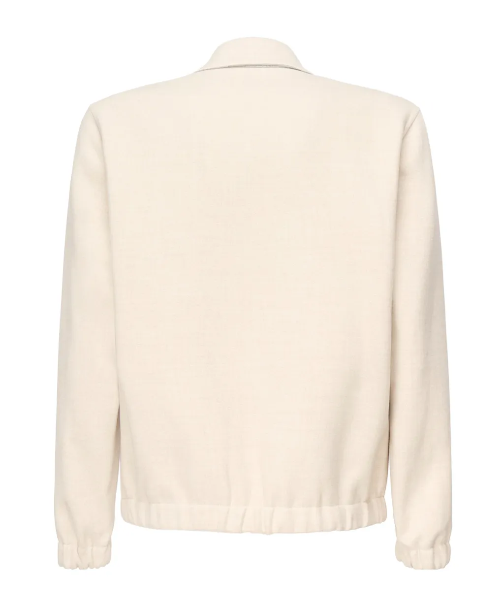 Zip-Front Drawstring Coat