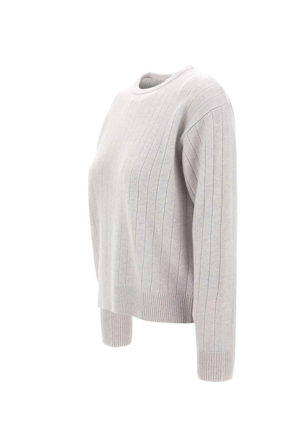 Textured Crew Neck Knitwear