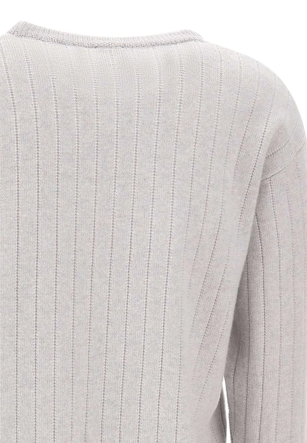 Textured Crew Neck Knitwear