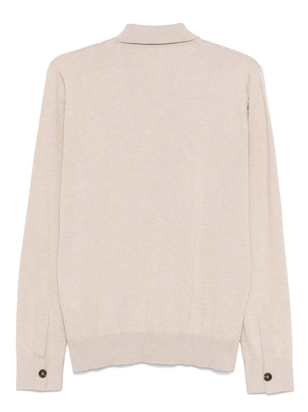 Long-Sleeved Polo Shirt