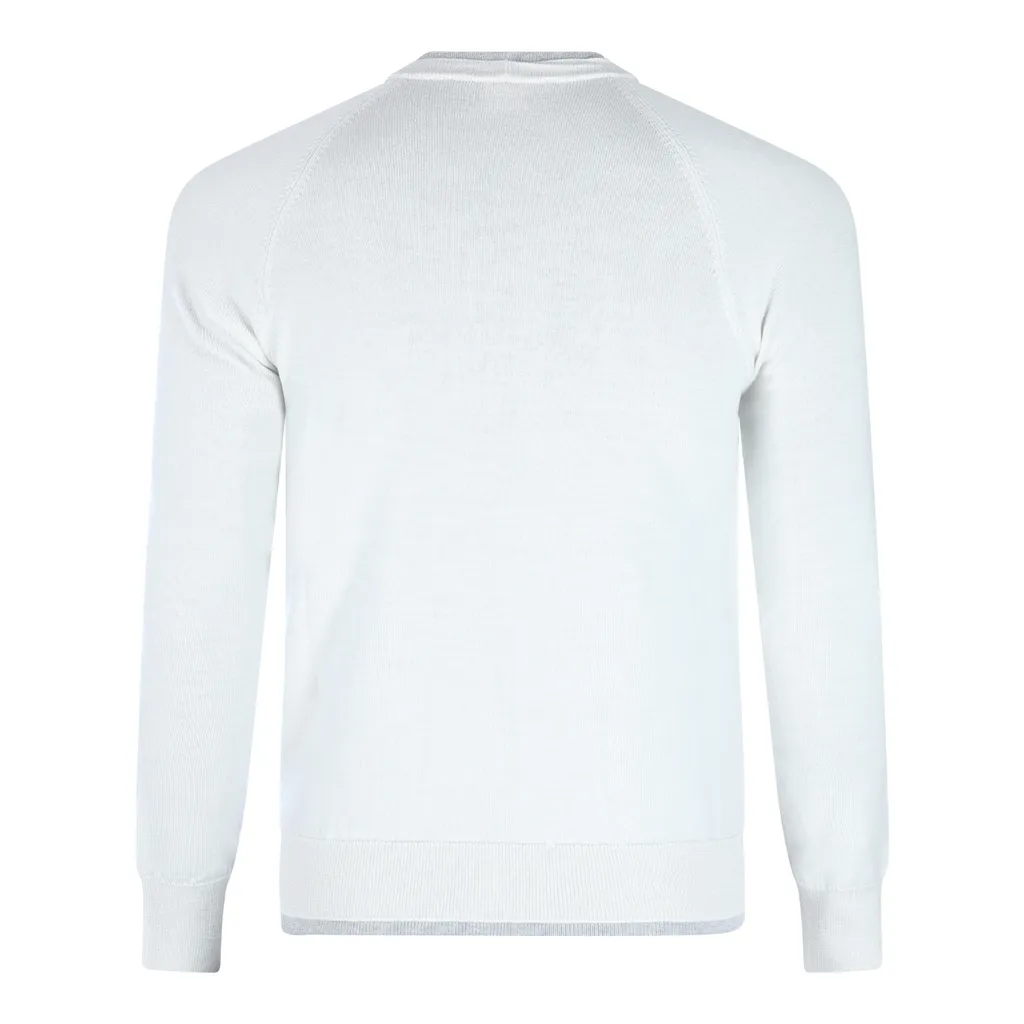 Ribbed Trim Sweater