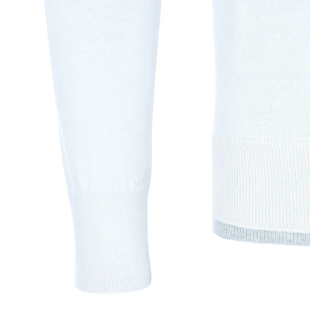 Ribbed Trim Sweater