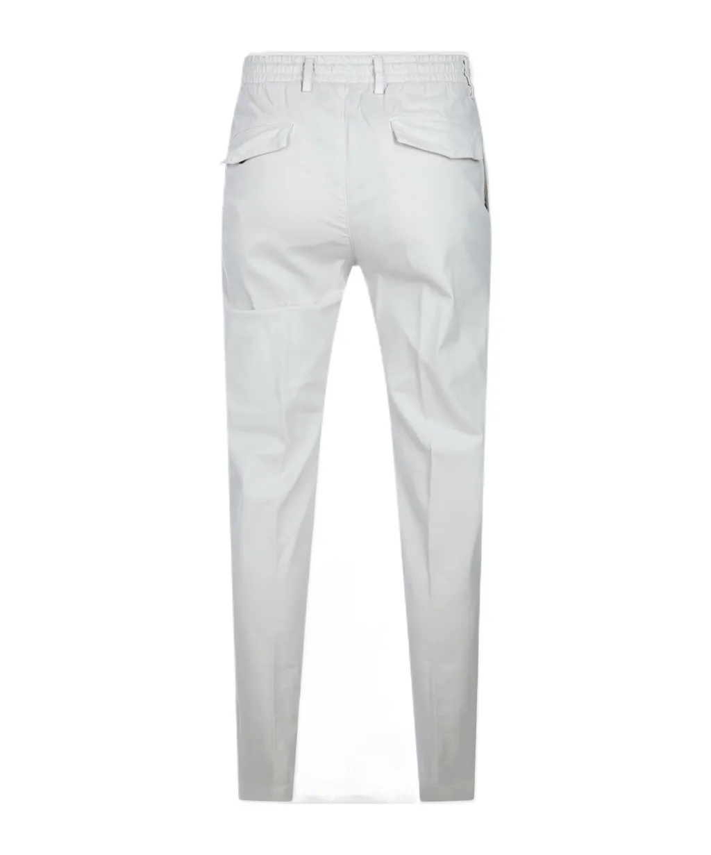 Pleated Drawstring Trousers