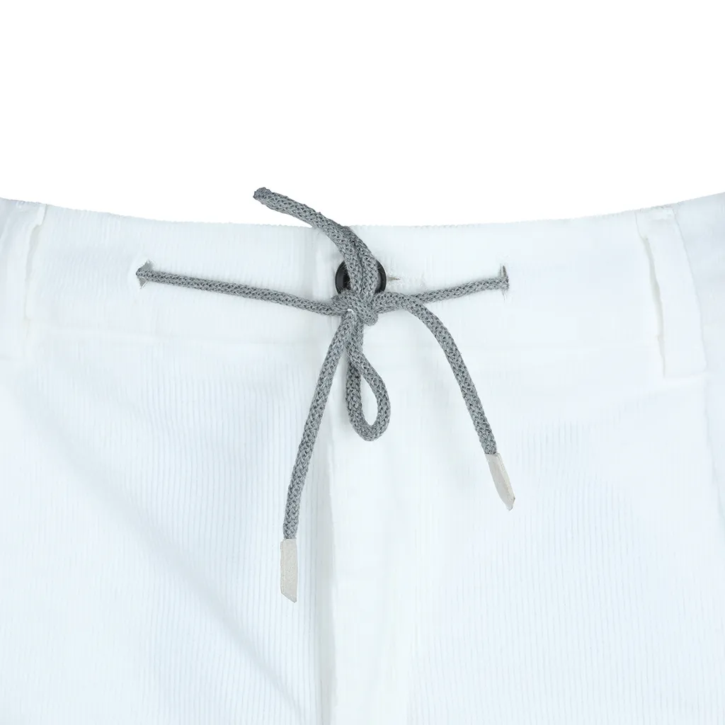Pleated Drawstring Trousers