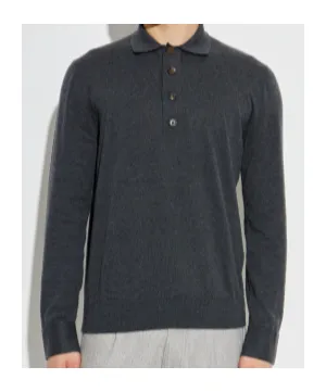 Long-Sleeve Polo Shirt