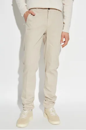 Button-Fastening Trousers