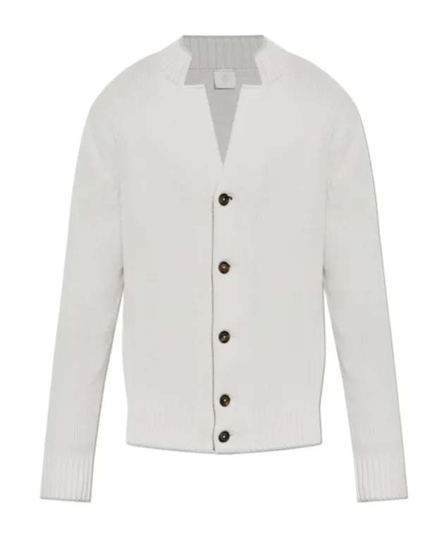 Long-Sleeved Knitted Cardigan