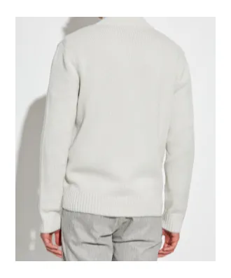 Long-Sleeved Knitted Cardigan