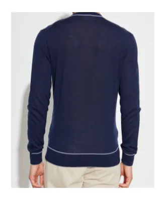 Contrasting-Trim T-Shirt