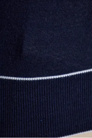 Contrasting-Trim T-Shirt