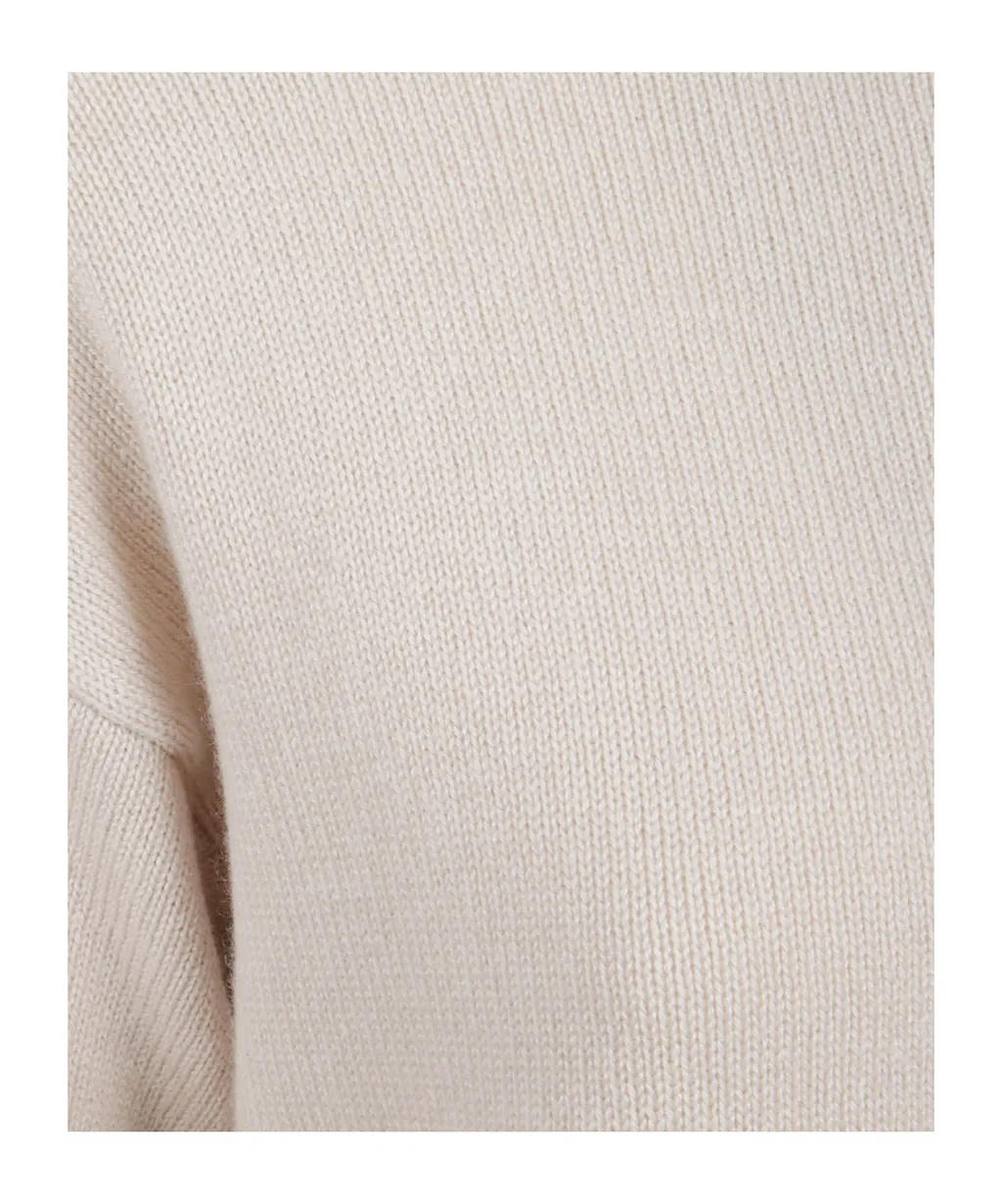 Round-Neck Knitted Sweater