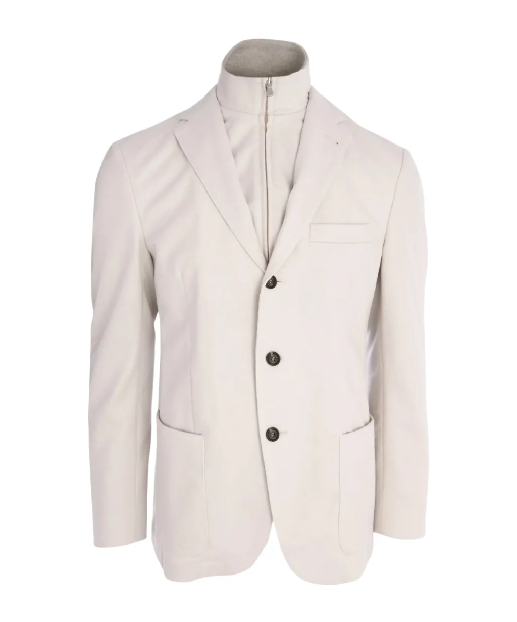 Single-Breasted Long Sleeve Casual Jacket