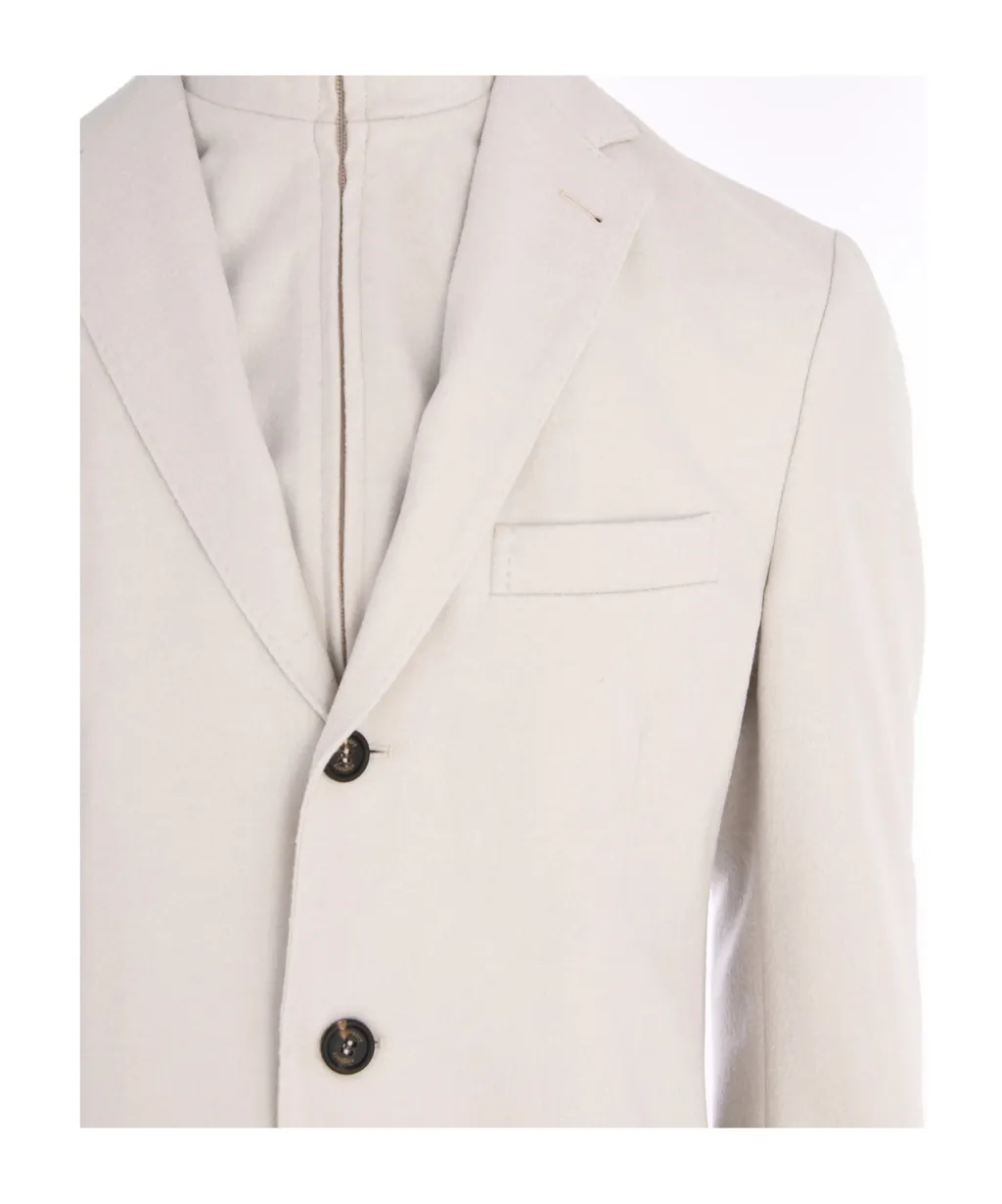 Single-Breasted Long Sleeve Casual Jacket