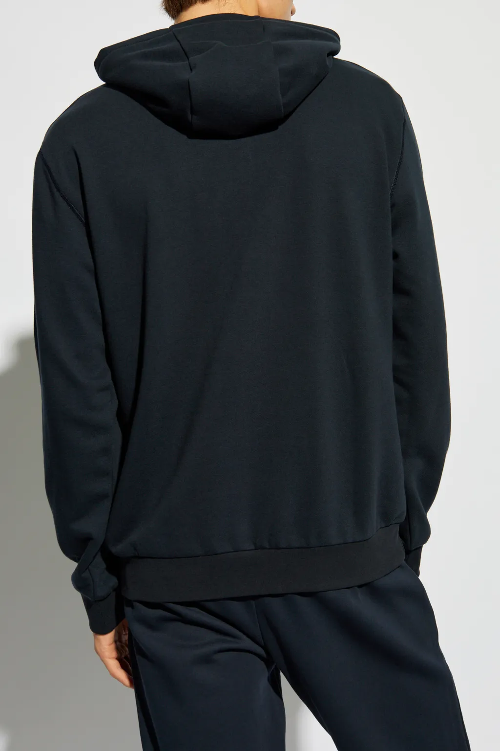 Logo-Print Cotton Hoodie
