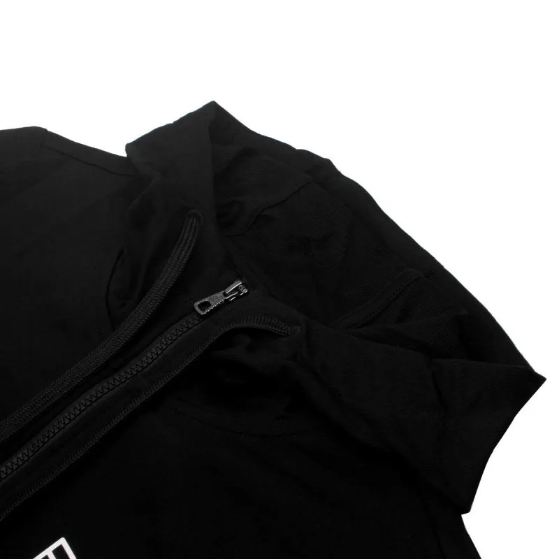 Logo-Print Zip-Up Hoodie