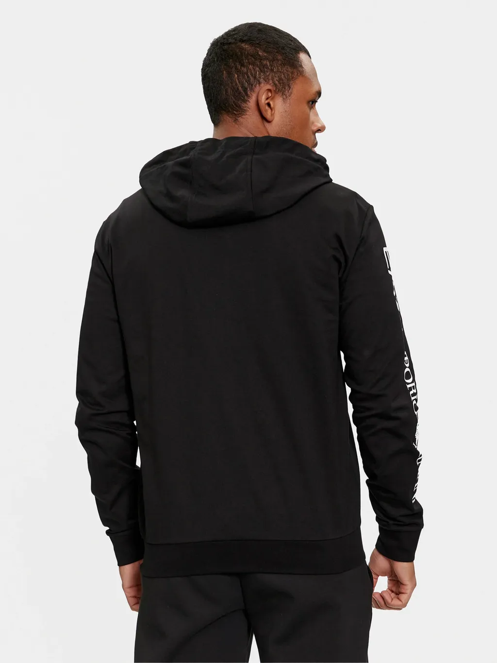 Logo-Print Zip-Up Hoodie