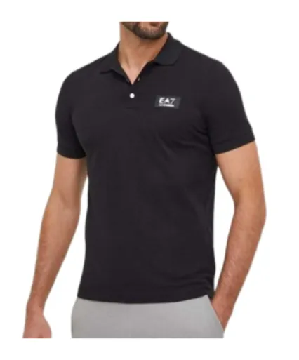 Logo Lapel Polo Shirt