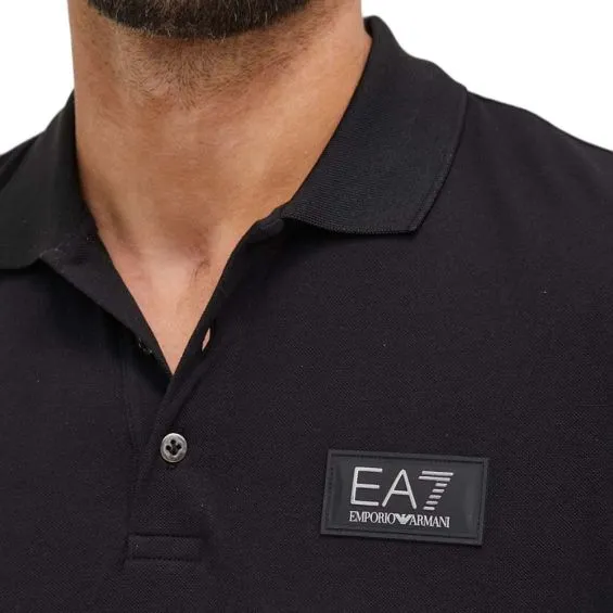 Logo Lapel Polo Shirt