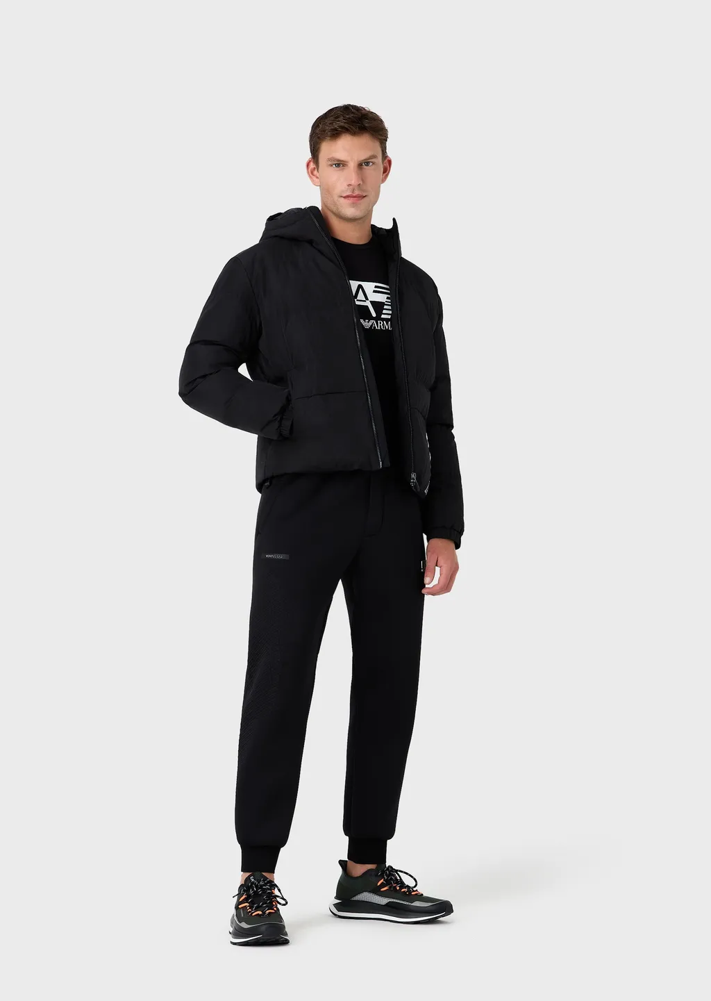 Round Collar And Long-Sleeved T-Shirt