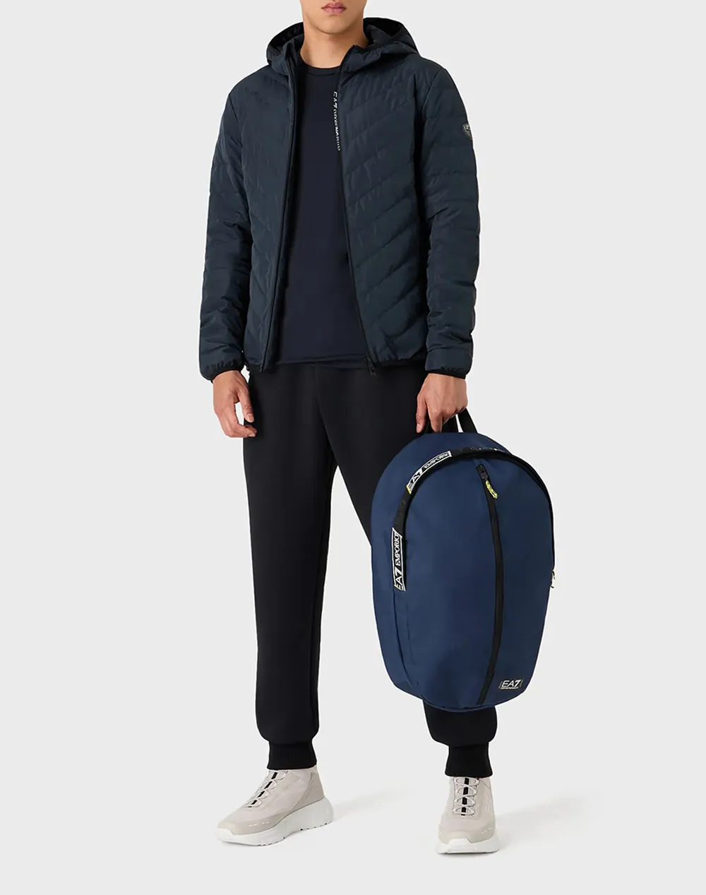 Long-Sleeved Hooded Cotton-Padded Suit