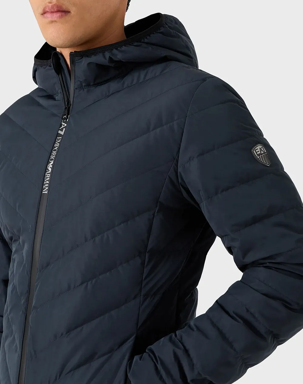 Long-Sleeved Hooded Cotton-Padded Suit