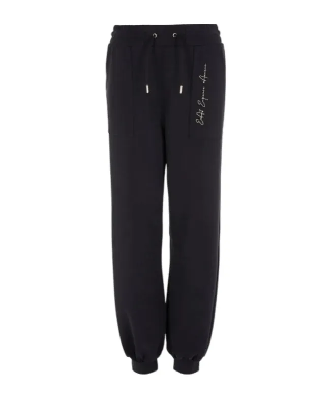 Drawstring Waist-Edge Sweatpants