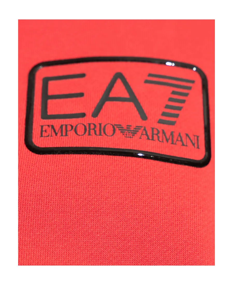 Logo-Patch Zip-Up Cardigan