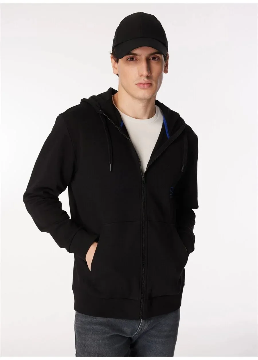 Logo Zipper Sweatshirt