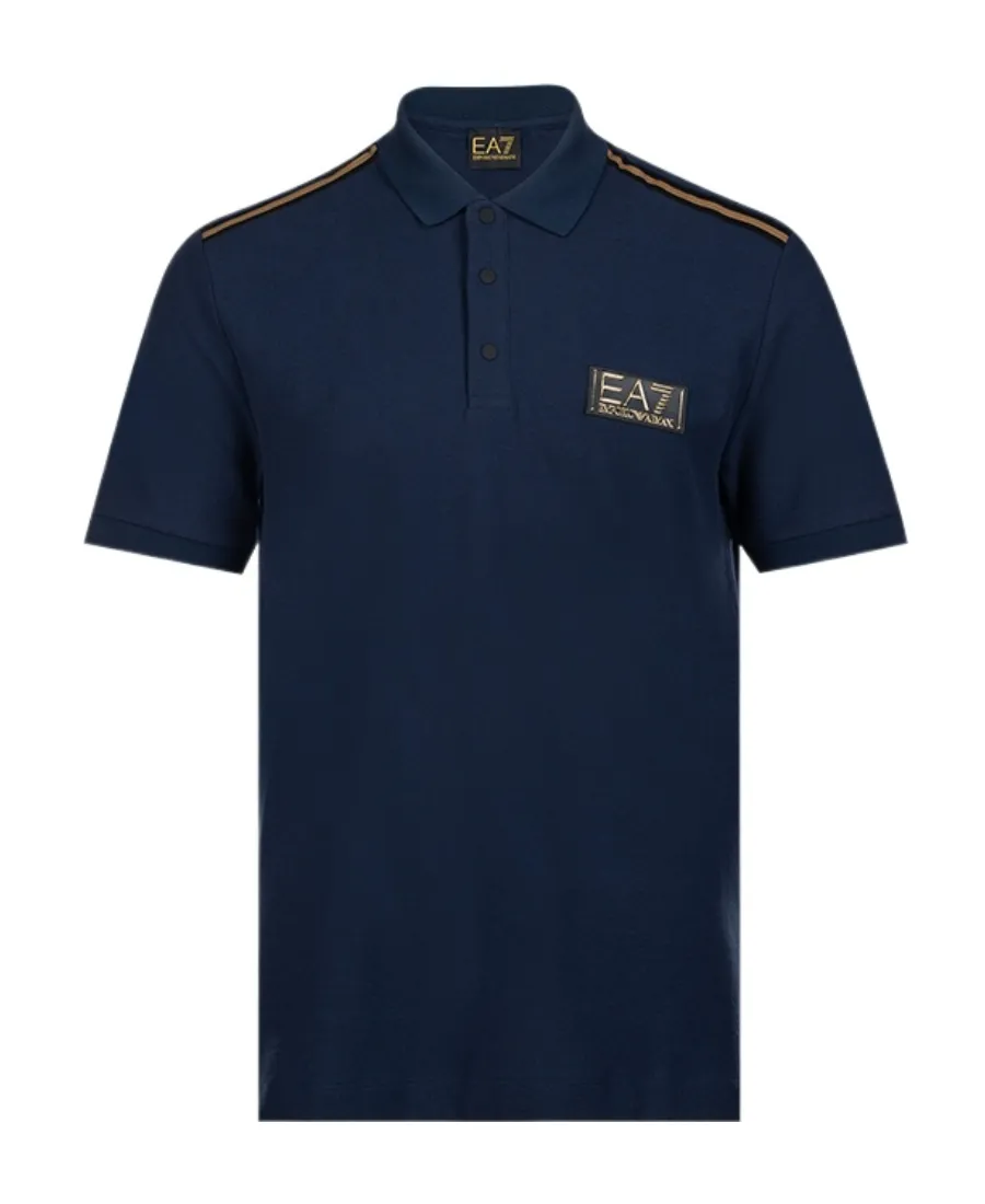 Classic Letter Logo Polo Shirt