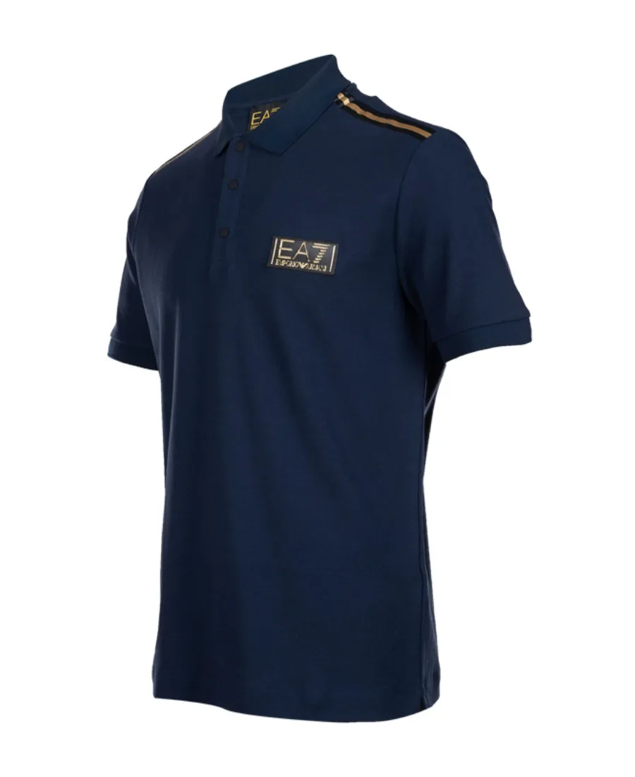 Classic Letter Logo Polo Shirt