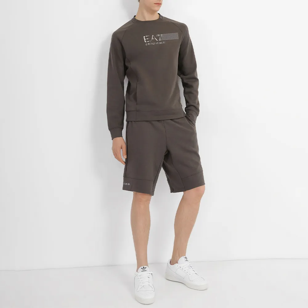 Logo Printed Round Neck Sweater