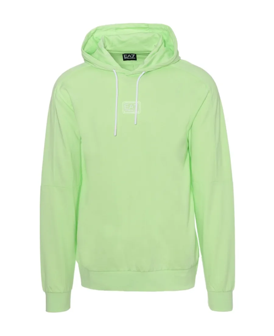 Logo Printed Hooded Sweater