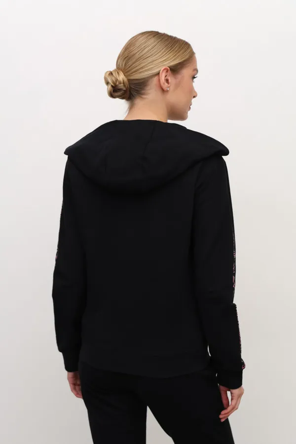 Logo Zipper Sweater