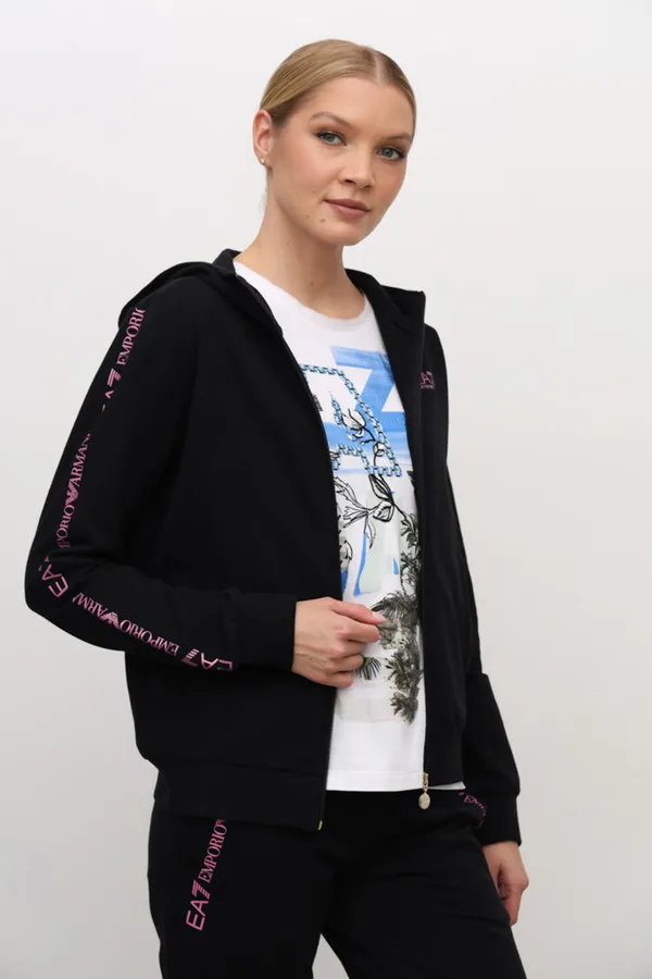 Logo Zipper Sweater