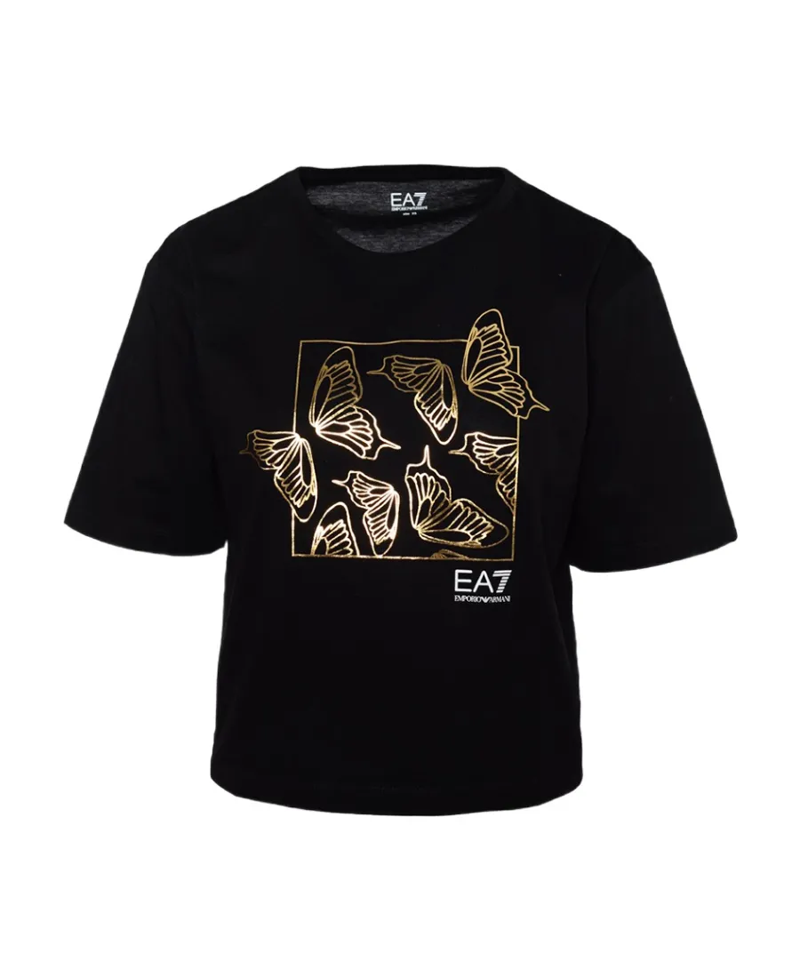 T-Shirt With Round Neck And Short Sleeves