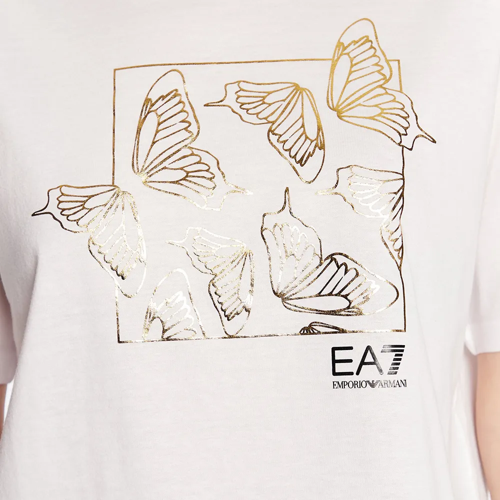 T-Shirt With Round Neck And Short Sleeves