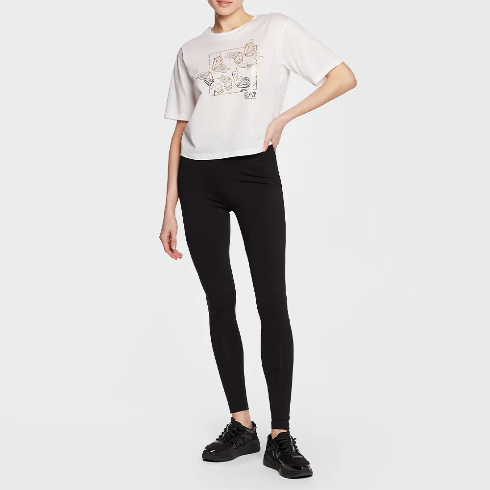 T-Shirt With Round Neck And Short Sleeves