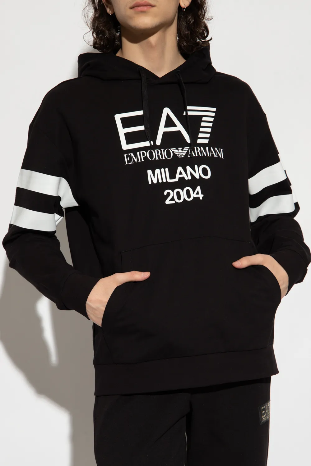 Logo-Print Cotton Hoodie