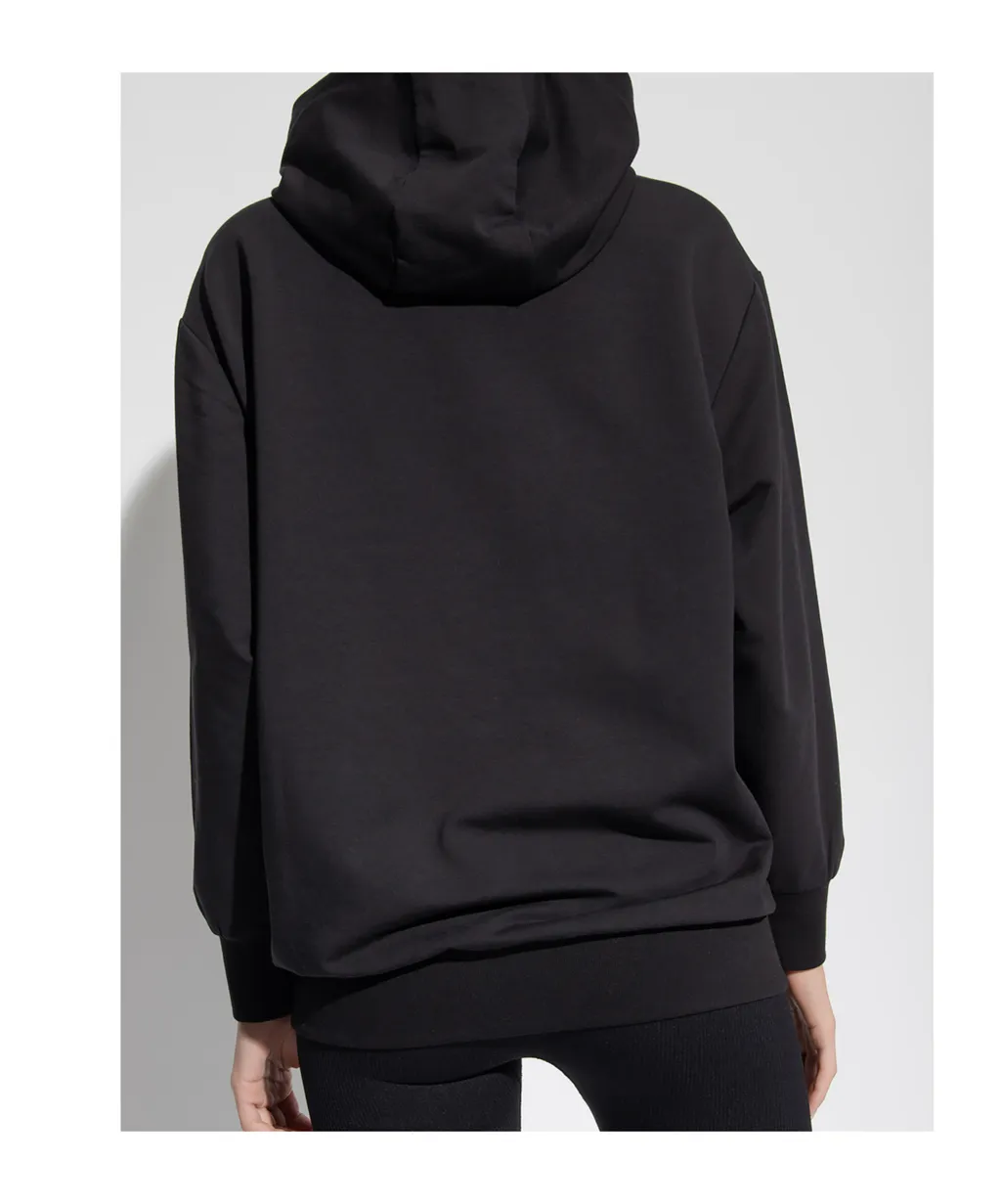 Logo-Print Long-Sleeve Hoodie