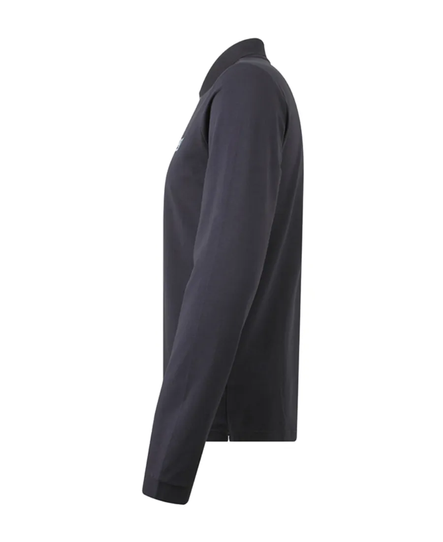 Logo Long-Sleeved Polo Shirt