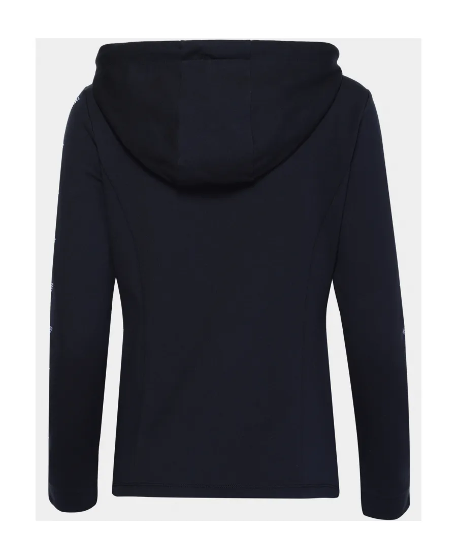 Logo Hooded Casual Coat