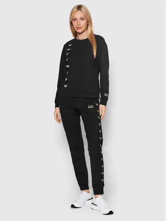 Logo-Print Crew Neck Sweatshirt