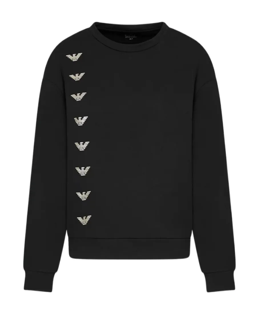 Logo-Print Crew Neck Sweatshirt