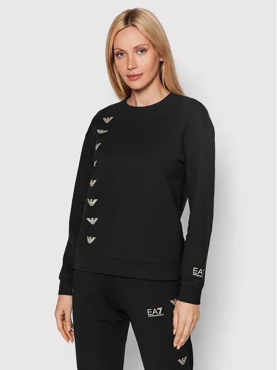 Logo-Print Crew Neck Sweatshirt