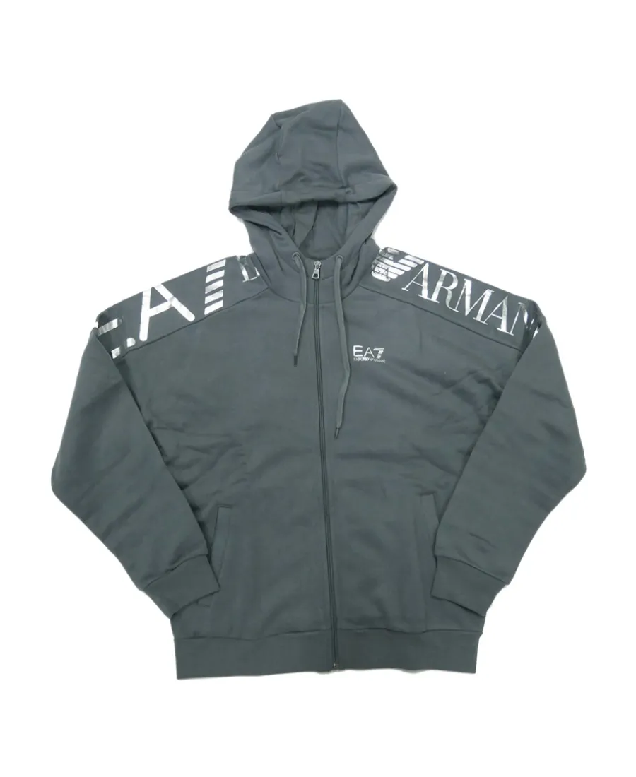 Hooded Zipper Sweater