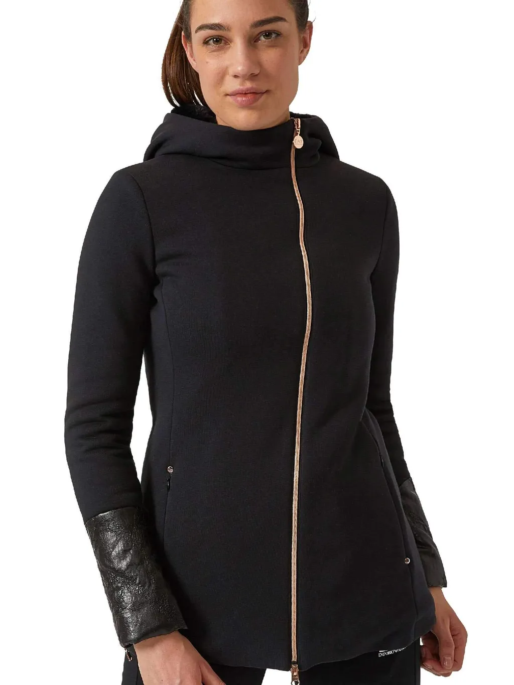 Logo Hooded Casual Jacket