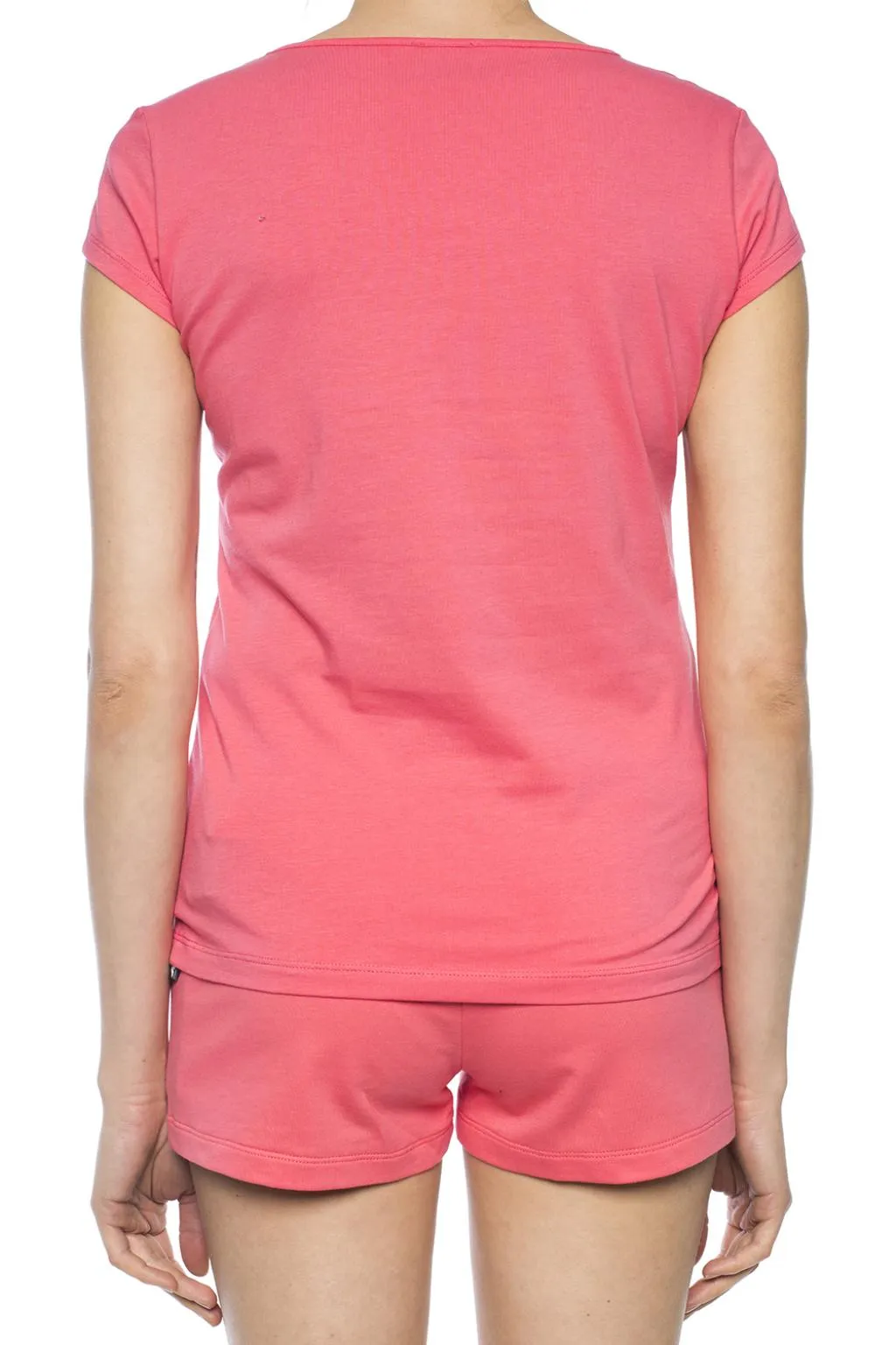 Round Collar Logo T-Shirt