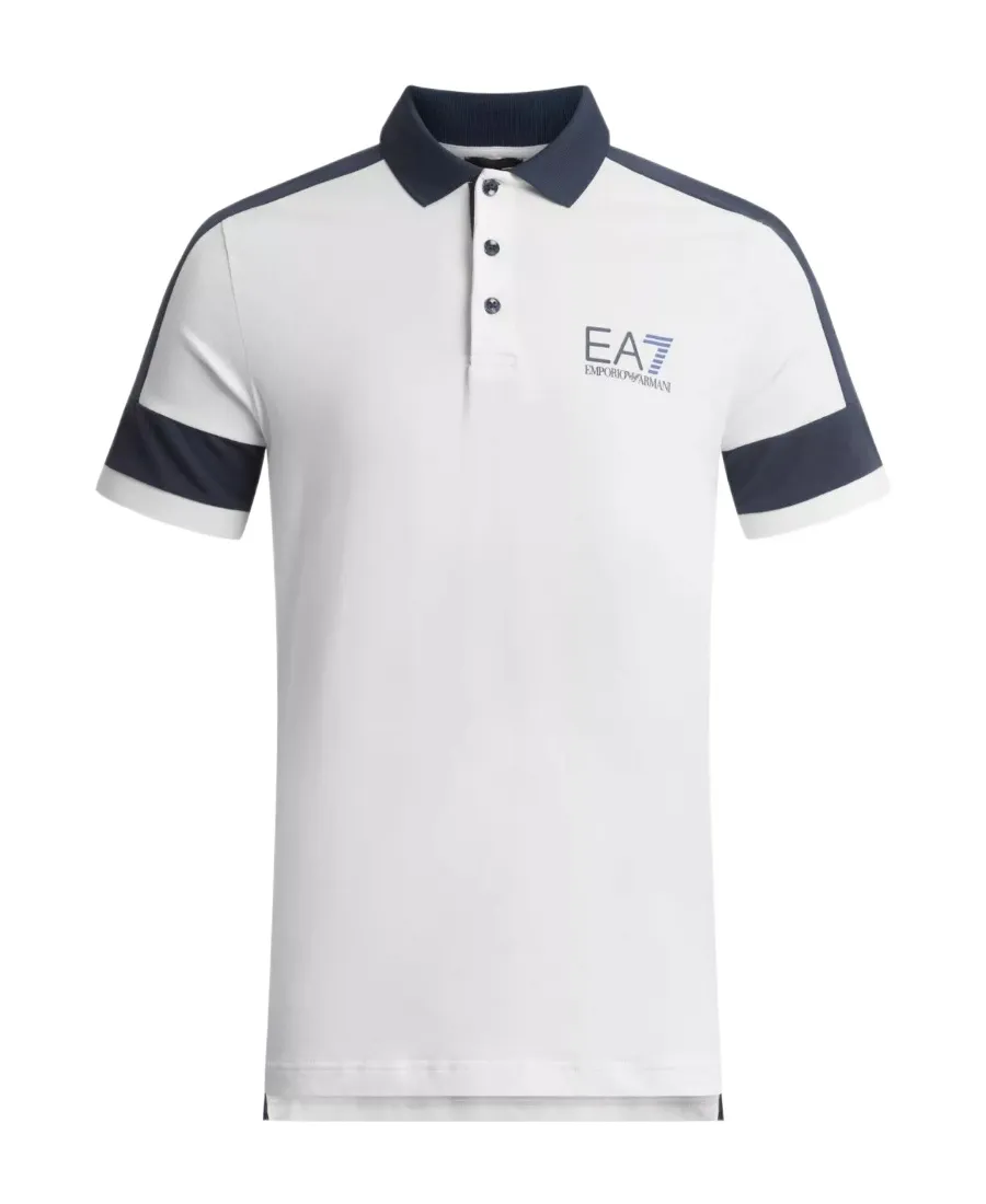 Logo Pattern Polo Shirt